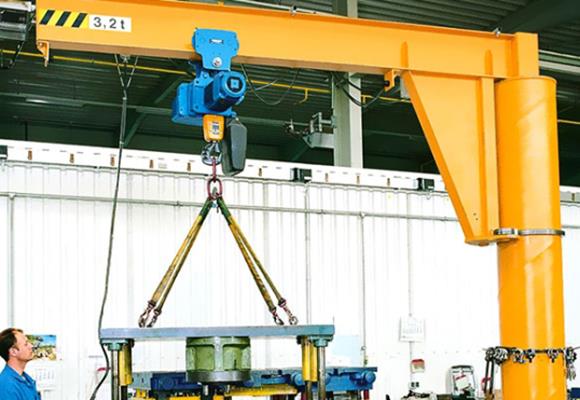 Gólf Mounted Jib Crane