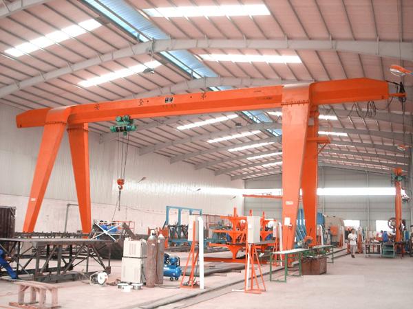 Úti MH Gerð Single Girder Hook Gantry Crane