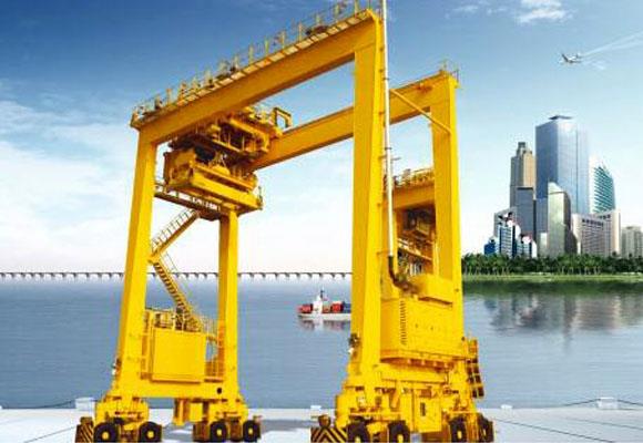 Gúmmí dekk ílát Gantry Crane