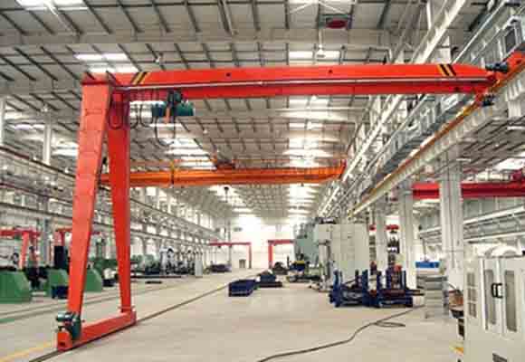 Hálfgöngubúnaður Gantry Crane