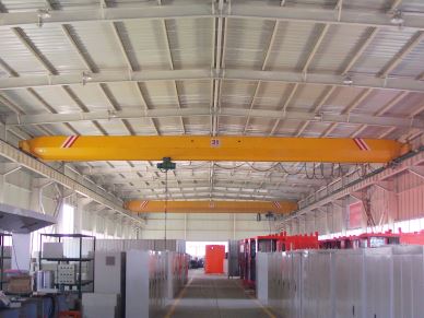 Electric Single Girder kostnaður Bridge Crane með bestu varahlutum