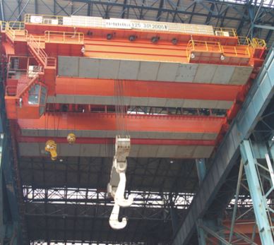 Ladle Ofan Crane Fyrir Steel Factory