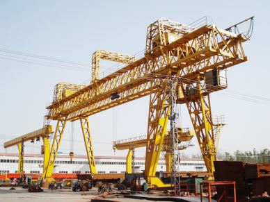 MG Model Truss Beam Double Girder Granít Gantry Crane Í búlgarska