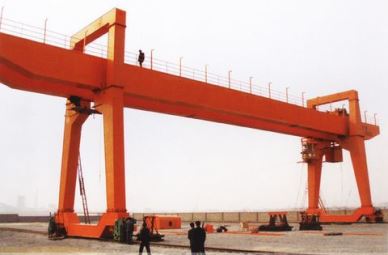 MG Tegund 50 Ton Mobile Double Beam Gantry Crane Í Pakistan