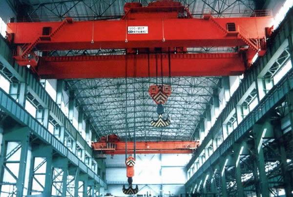 QD Stál Plant Yfir höfuð Crane 50 Ton