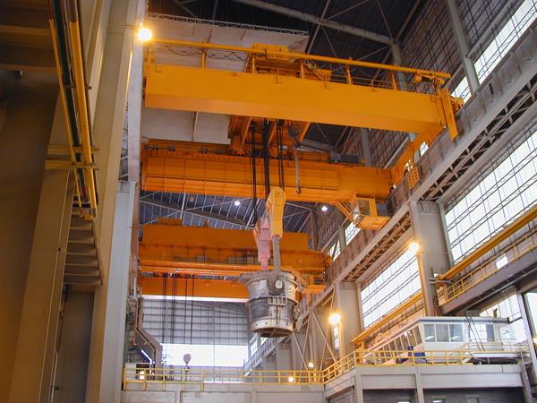 QDY Tegund Tvöfaldur Girder Hook Overhead Casting Crane